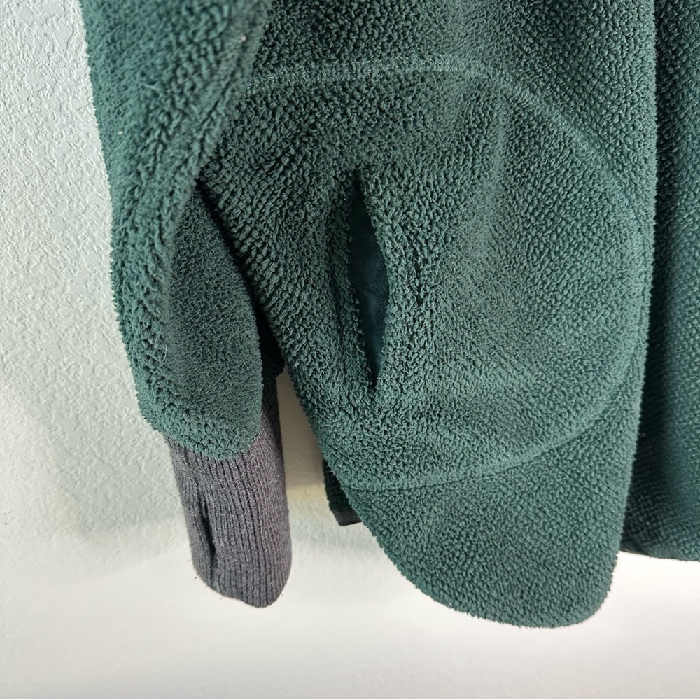 FREE PEOPLE MOVEMENT Mountain Dreamin' Reversible Pullover Green SZ L - Picture 4 of 11